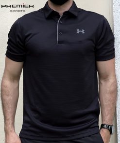 Remera Polo UA Negro 1290140 001