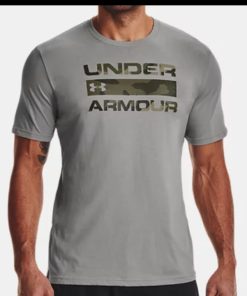 Remera UA Gris 1361903 558