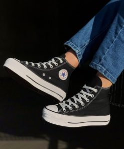 Converse Clásico Caño Alto 166582C Negro