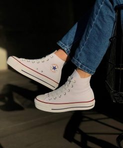 Converse Clásico Caño Alto 166584C Blanco