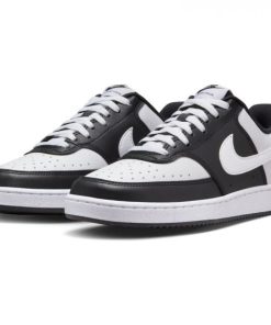 Alternative view of NK Court Vision Low Negro Blanco DH3158 003