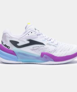 Joma Roland Lady 2402 Blanco Violet Padel TROLS2402C