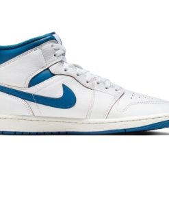 Alternative view of Air JD 1 Mid Blanco Azul FN5215 141