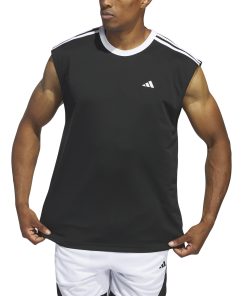 Camisilla ADD Negro rayas blancas IW6672