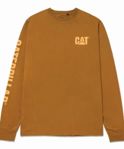 Mangas Larga CAT Marrón 4010487 13968