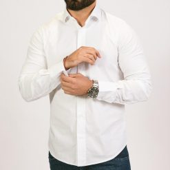 Camisa Guns Blanco mangas largas 058705