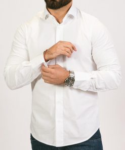 Camisa Guns Blanco mangas largas 058705