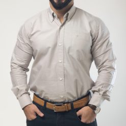 Camisa Guns Crema mangas largas 054909