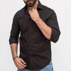 Camisa Guns Negro mangas largas 058702