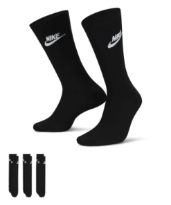 Medias NK pack de 3 negro DX5025 010