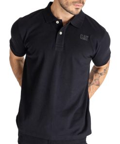 Polo CAT Negro 4010329 10121