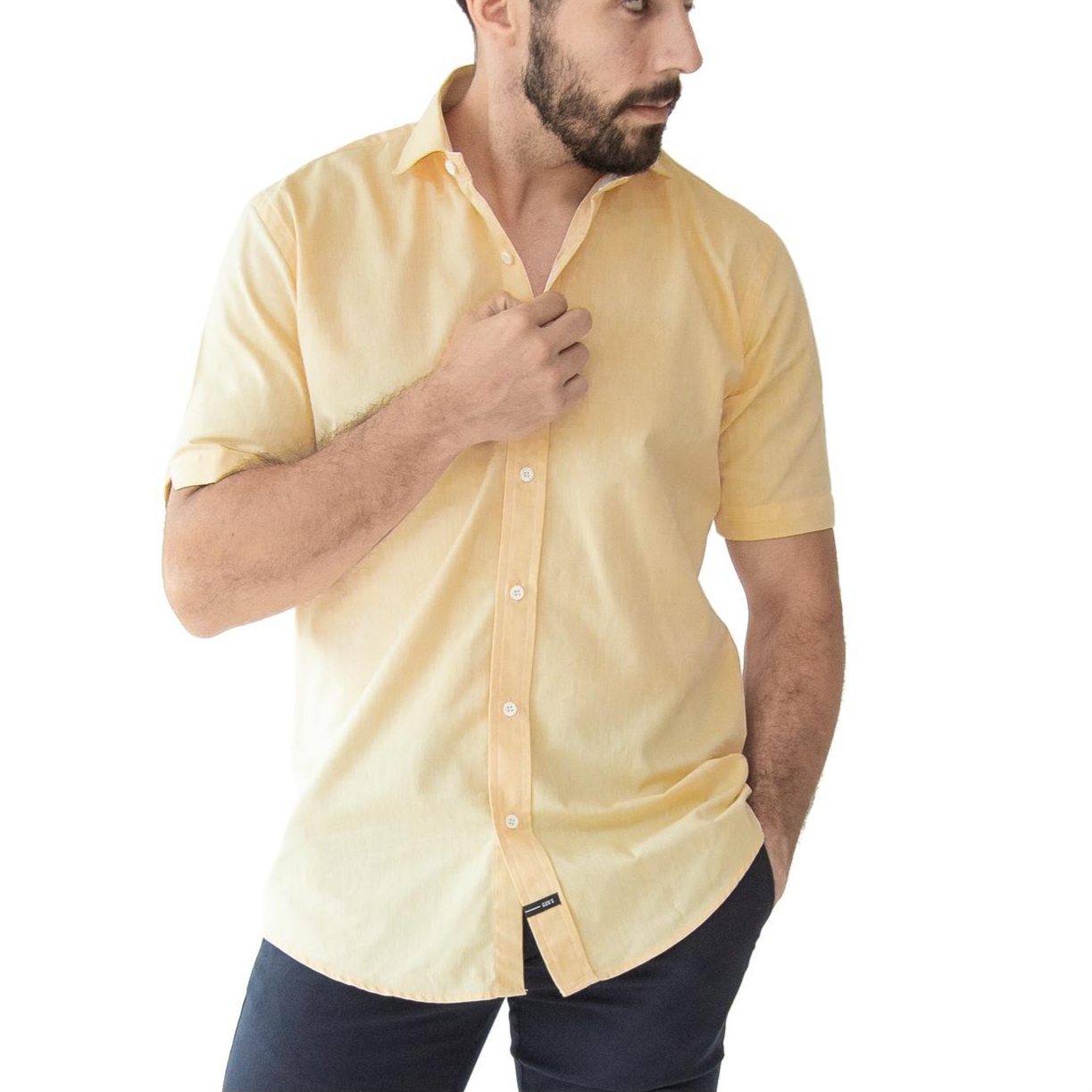 Camisa Guns Amarillo mangas cortas 056923 29 + 10