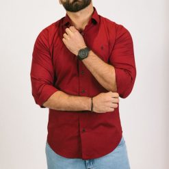 Camisa Guns Bordo mangas largas 058810 09 + 12