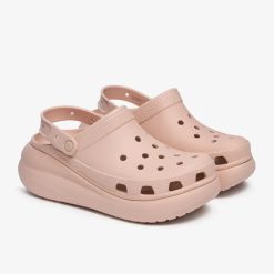 Crocs Plataforma Rosa 207521 6UR