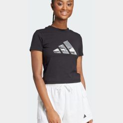 Remera Adidas Negro Camo JV8542