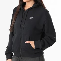 Campera con cierre NB Negro WJ41501 BK